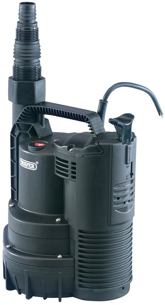 Draper 195Lmin Submersible Pump 600w with int float switch