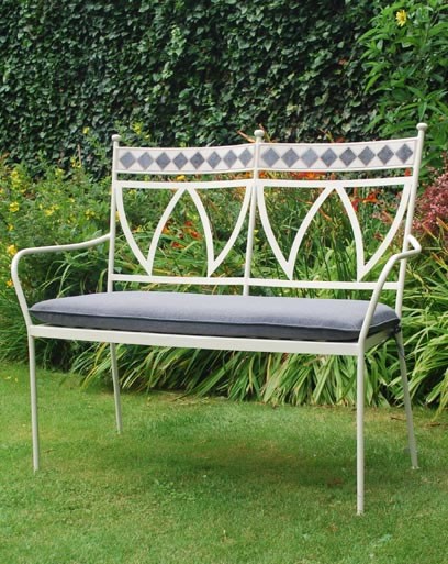 LG Outdoor Marrakech 2 Seat Bench with Cushion