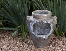Blagdon Liberty Mains Free Waterfall Urn Water Feature w Remote