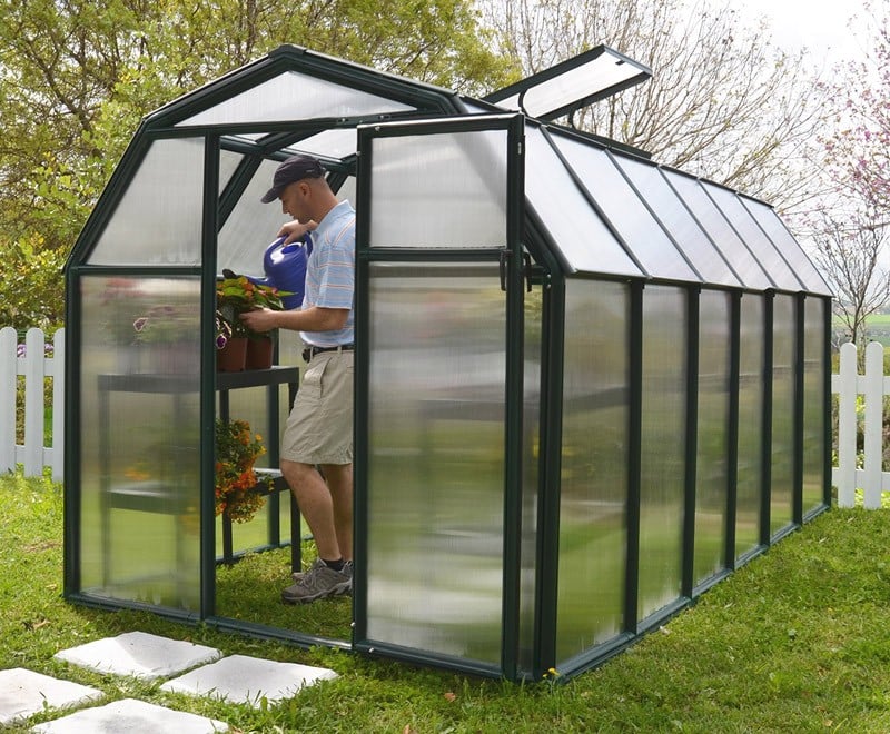 Rion Eco 6 x 12 Greenhouse with Base