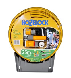 Hozelock Car Wash Set with 25m Hose