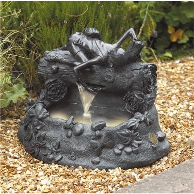 Bermuda Waters Edge Pixie Water Feature with LED