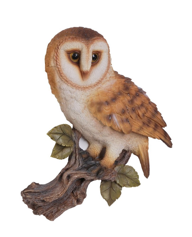 Vivid Arts Plaque Barn Owl Size D
