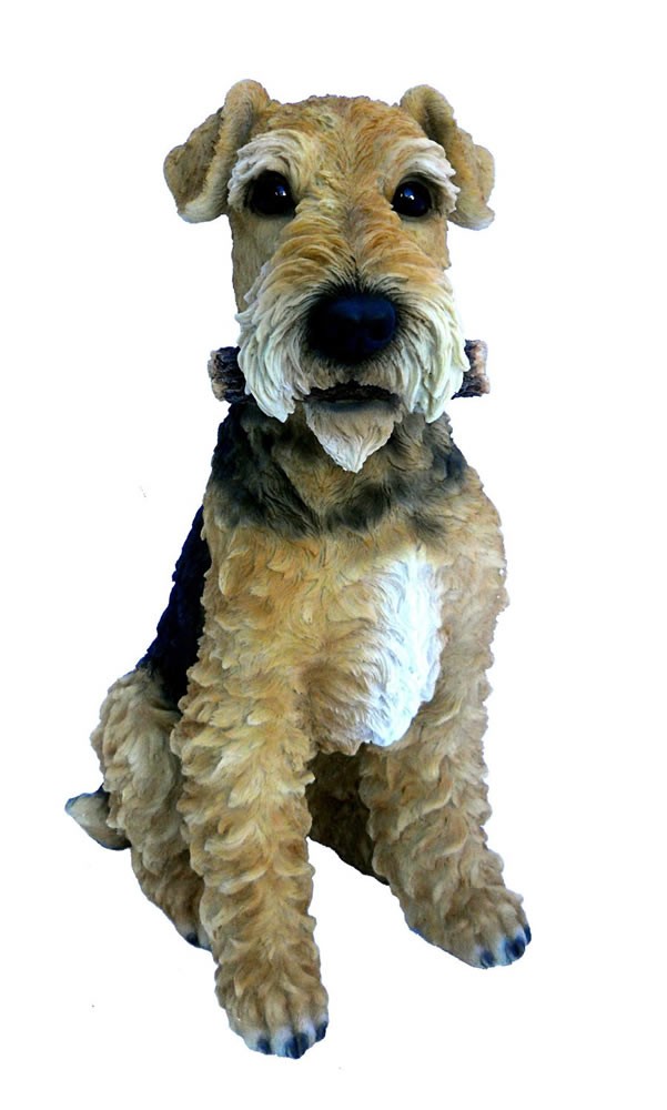 Vivid Arts Real Life Airedale Size A
