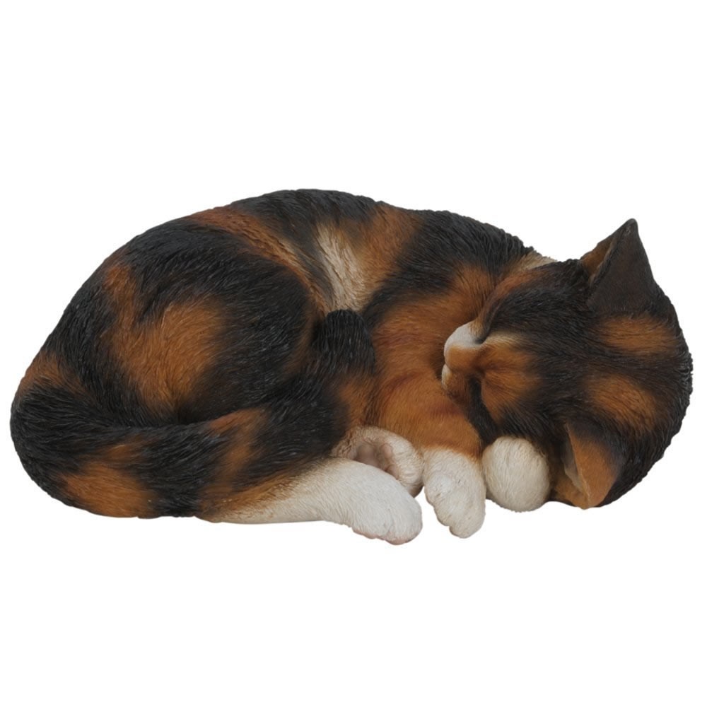 Vivid Arts Real Life Sleeping Cat Tortoiseshell Size B