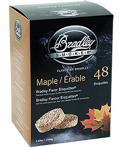 Bradley Maple Bisquettes 120 Pack