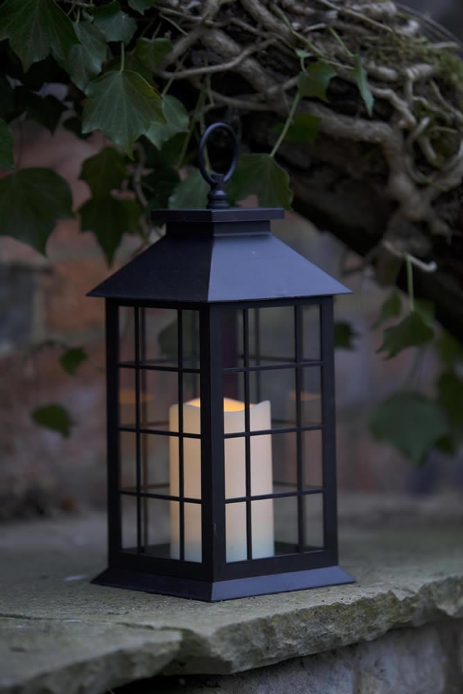 Smart Garden Window Lantern Candle LED Battery Powered