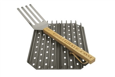 Grill Grate Kit Two 1375 3492cm for Big Green Egg GrillGrate Panel