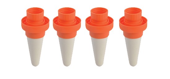 Hozelock Aquasolo Watering Cone Orange Small 4pk
