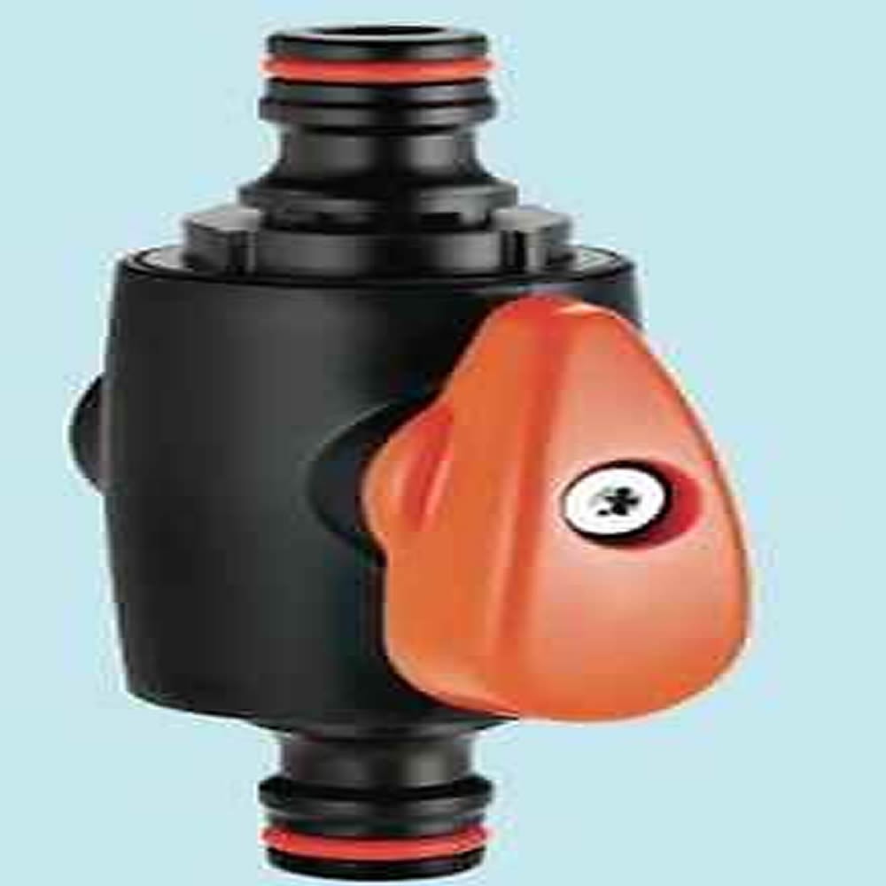 Claber Connector with Shut Off Valve