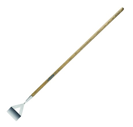 S J Traditional Stainless Steel Dutch Hoe