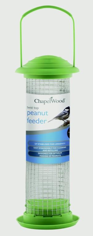 Chapelwood Twist Top Feeder Peanut