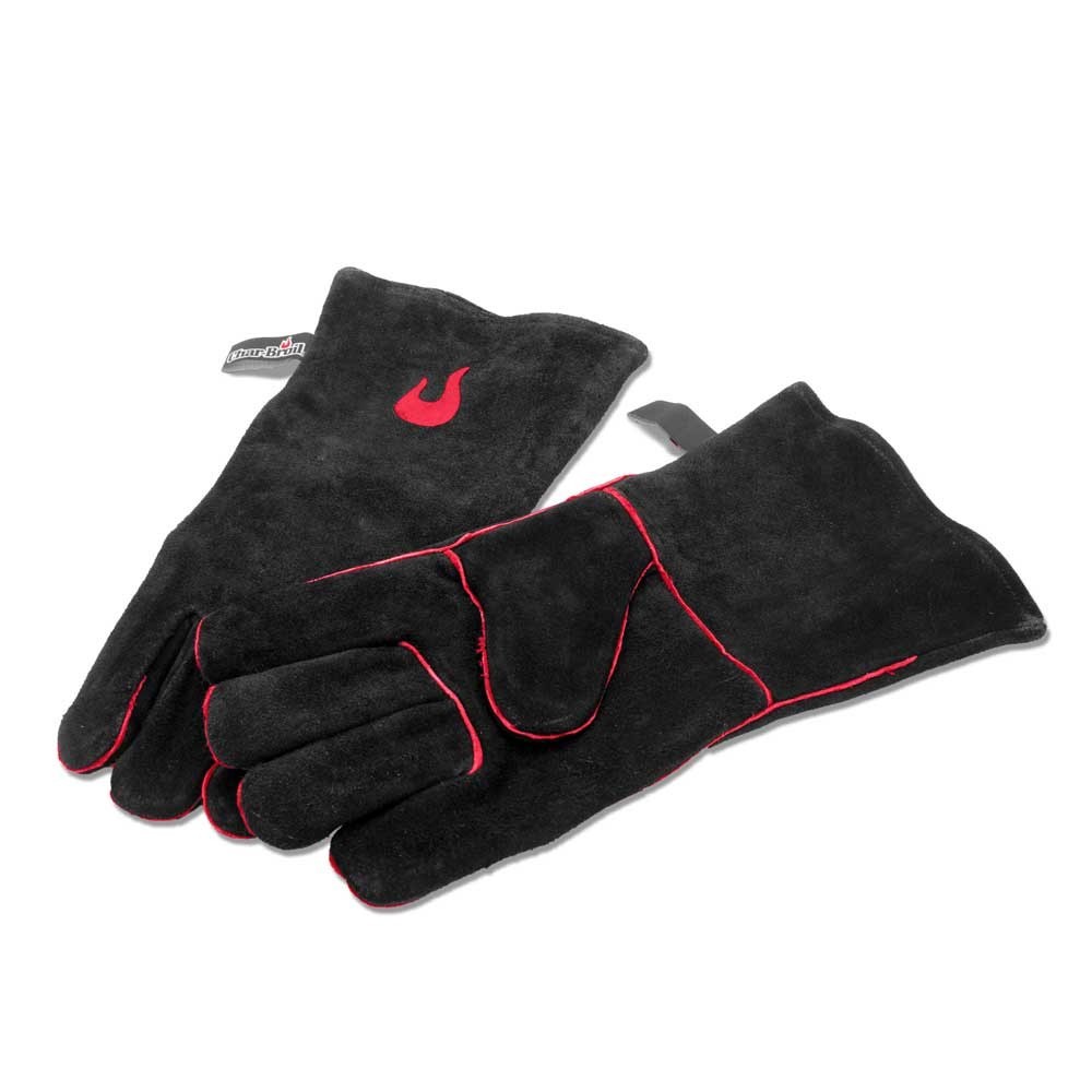 Char Broil Hand Stitched Leather Grilling Gloves
