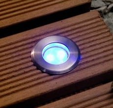 Astrum Blue LED Outdoor Deck Light 03w
