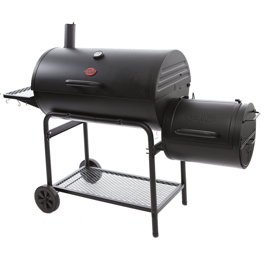 Char Griller Competition Offset Charcoal Smoker BBQ