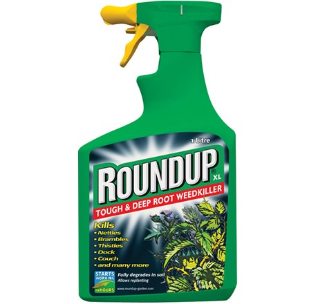 Roundup XL Tough and Deep Root Weedkiller 1L