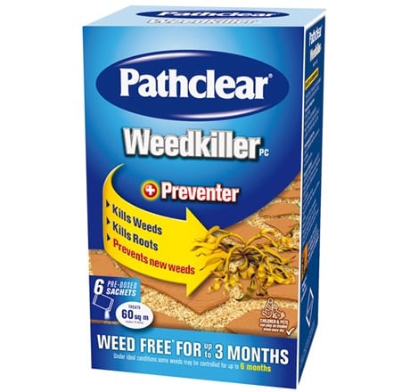 Pathclear Weedkiller PC 6 Sachet Carton