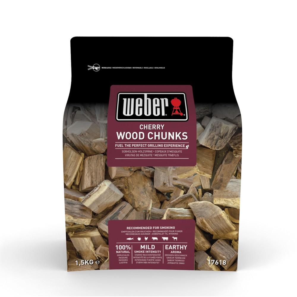 Weber Cherry Wood Chunks 15kg