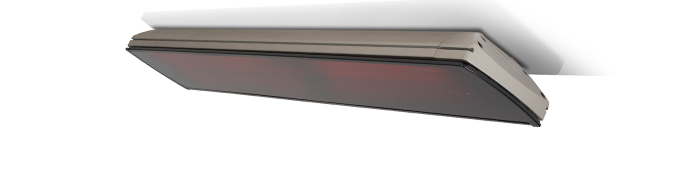 Heatscope Vision 2200W TitaniumBlack wRemote Patio Heater