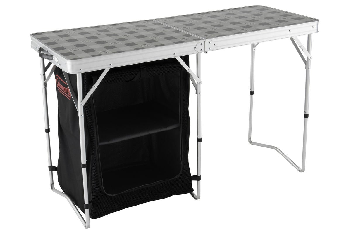 Coleman 2 In1 Camp Table Storage