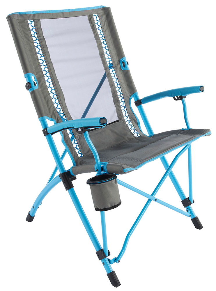 Coleman Camping Interlock Bungee Sling Chair Blue