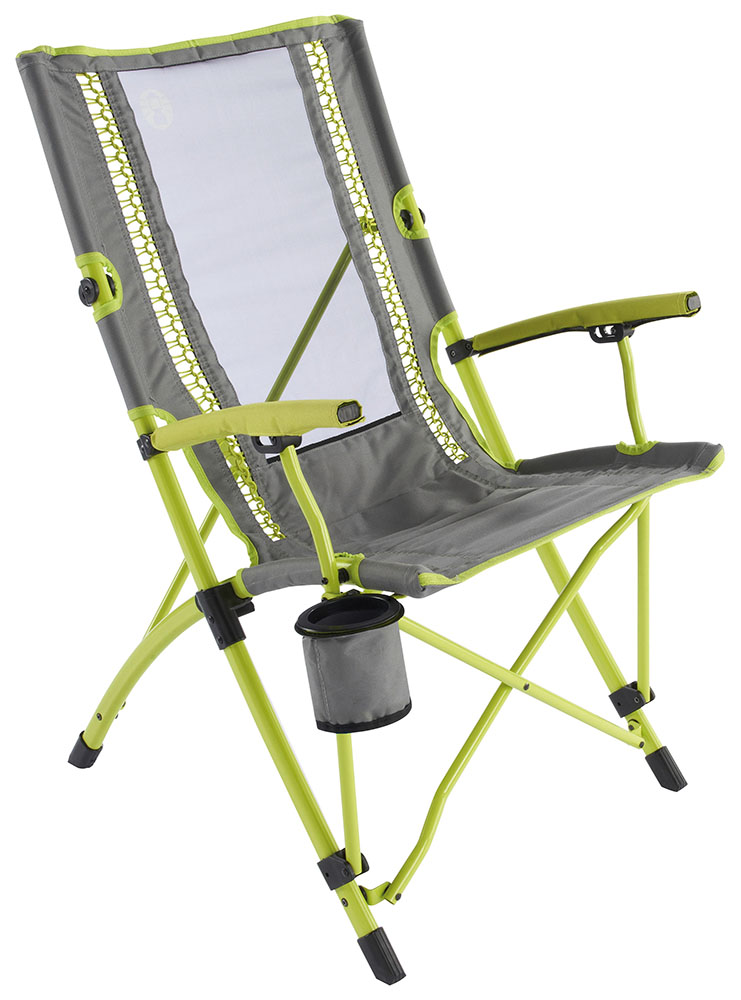 Coleman Camping Interlock Bungee Sling Chair Lime
