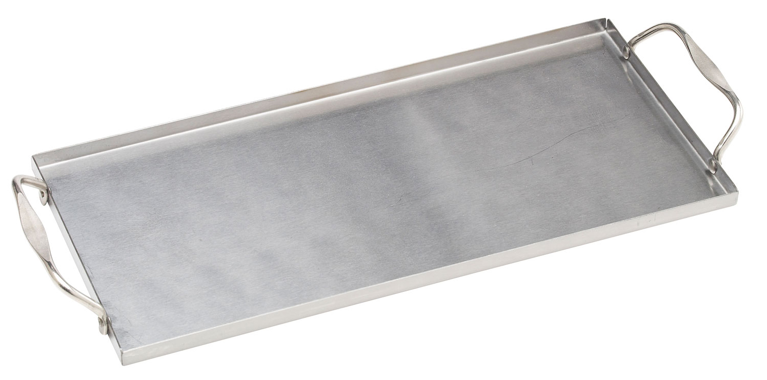 BULL Stainless Plank Saver with Side Handles