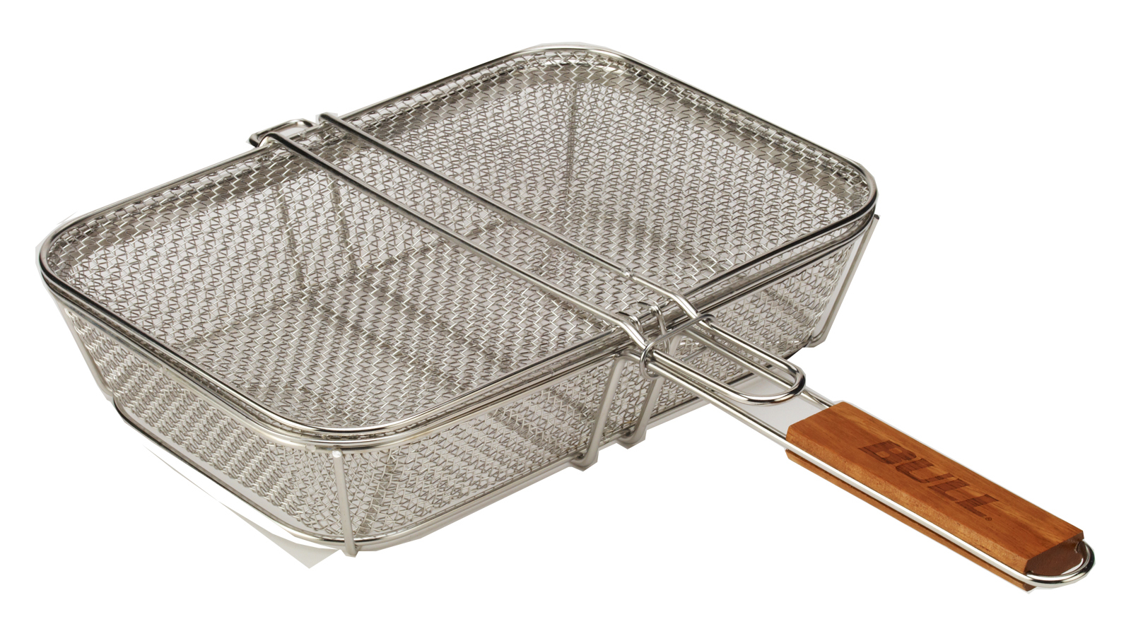 BULL Stainless Wire Mesh Shaker Basket with Lid