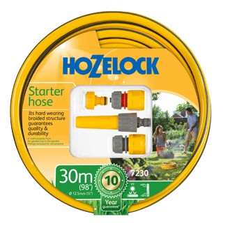 Hozelock 30m Maxi Plus Starter Hose Set