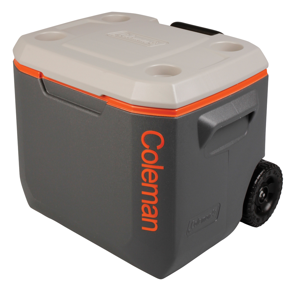 Coleman Tri Colour Extreme 50Qt Wheeled Coolbox
