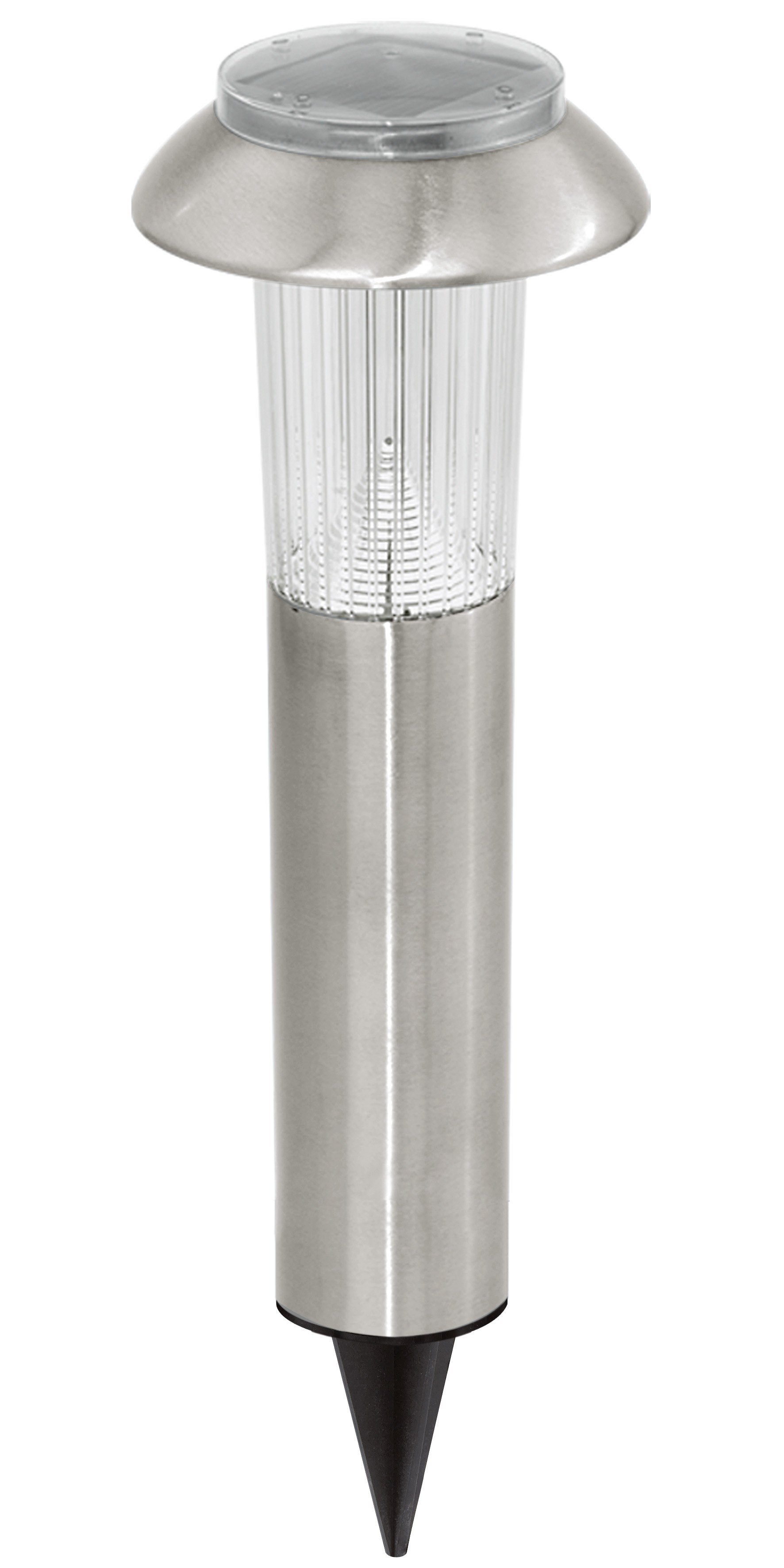 Eglo Stainless Steel Plastic LED Solar Post Lamp