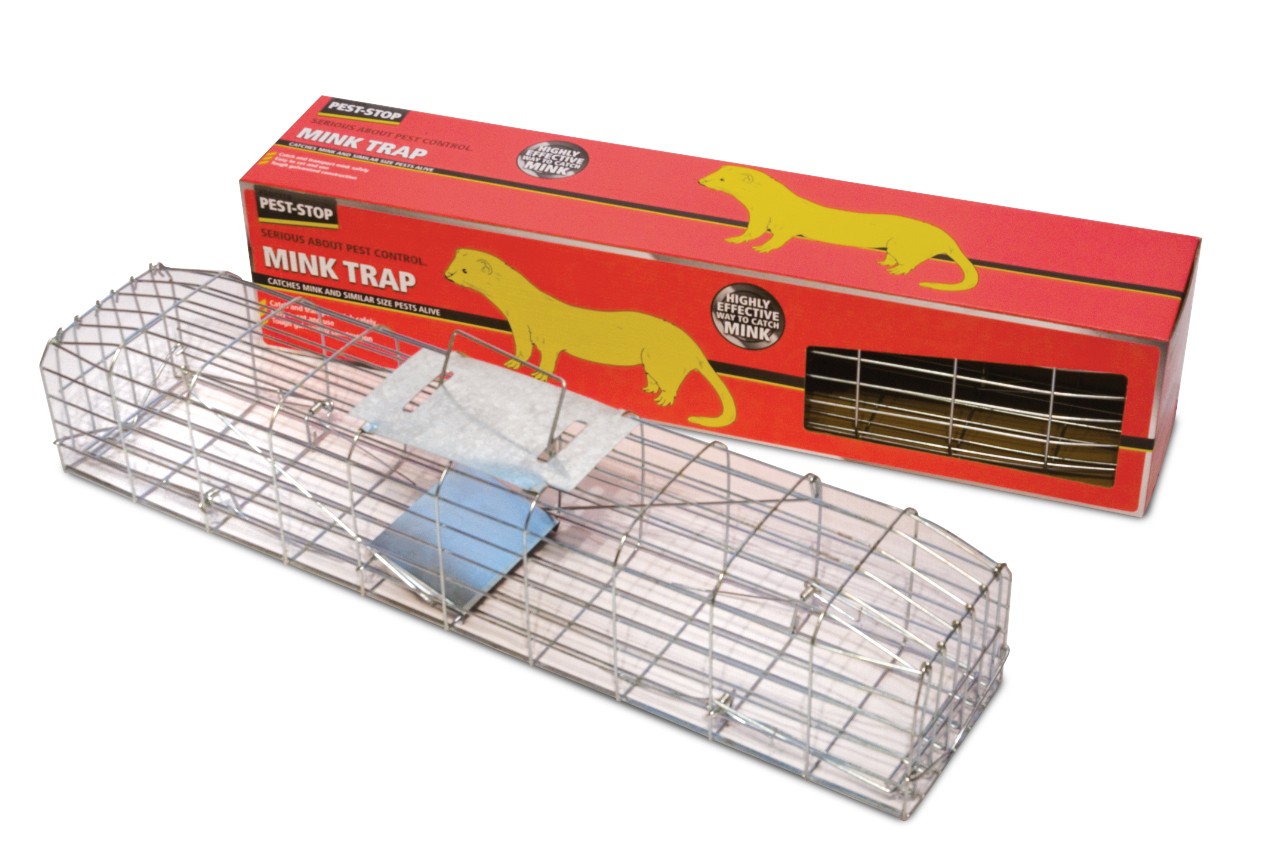 Pest Stop Mink trap 30inx6inx55in
