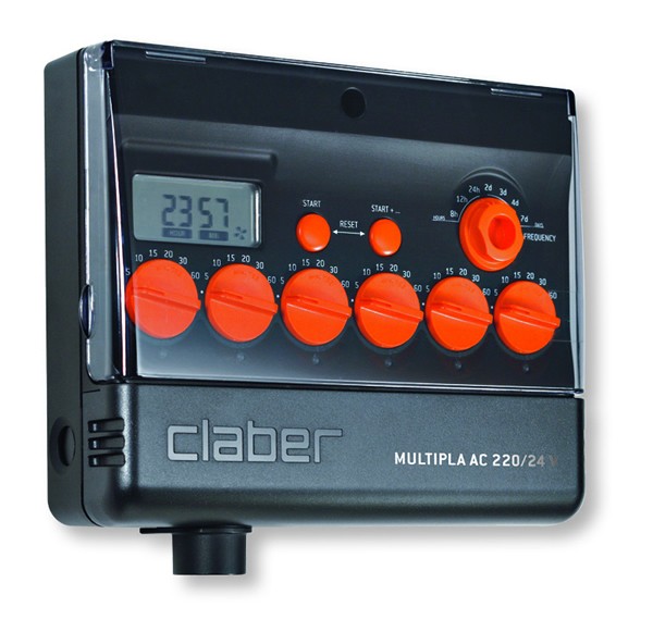 Claber Multipla AC WLCD Water Timer