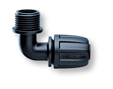 Claber 12 inch Elbow Coupling Threaded