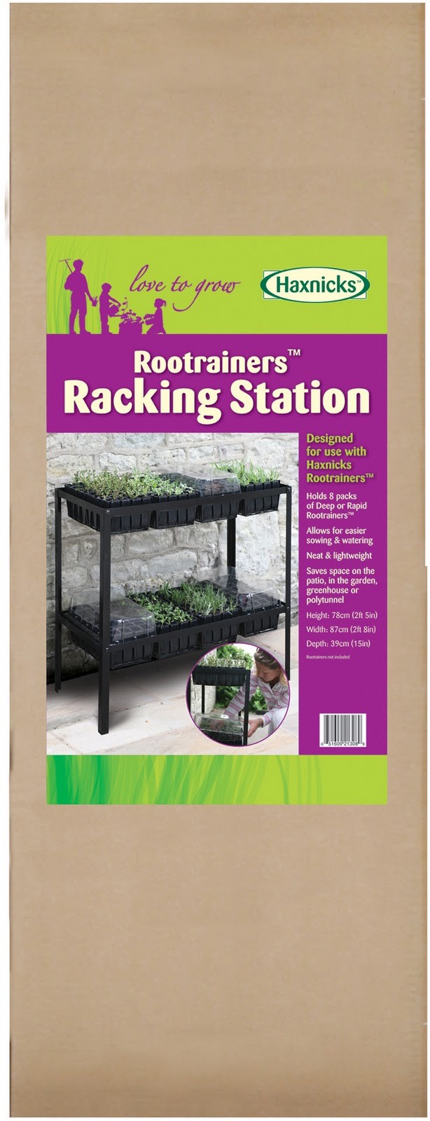Haxnicks Rootrainers Racking Station
