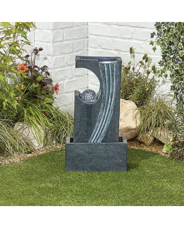 Kelkay Mystic Ball Mains Water Feature with LEDs