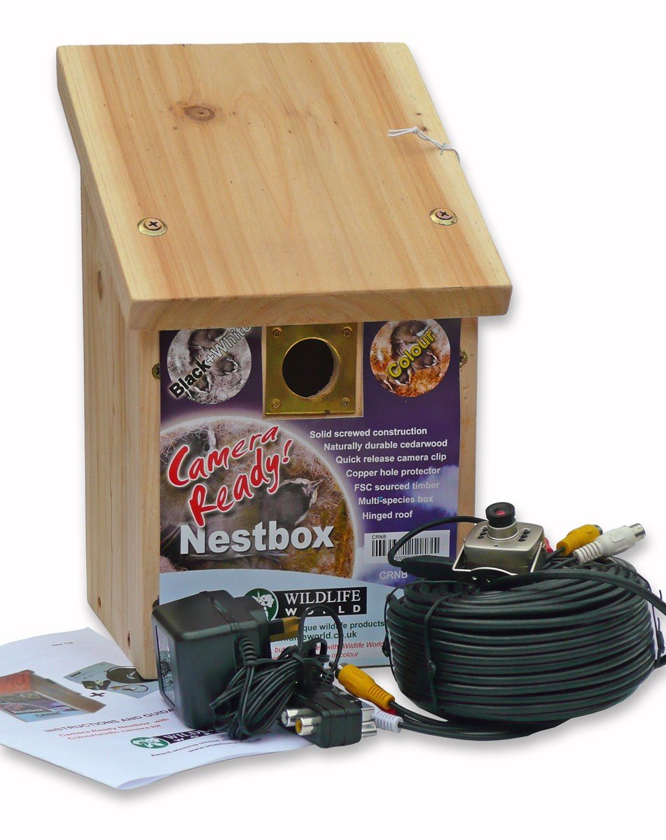 Infra Red Camera Ready Nestbox with Colour Camera Kit