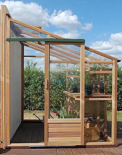 Growhouse Lean To Greenhouse 6ft Wide