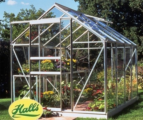 Halls Popular Greenhouse 6ft Wide