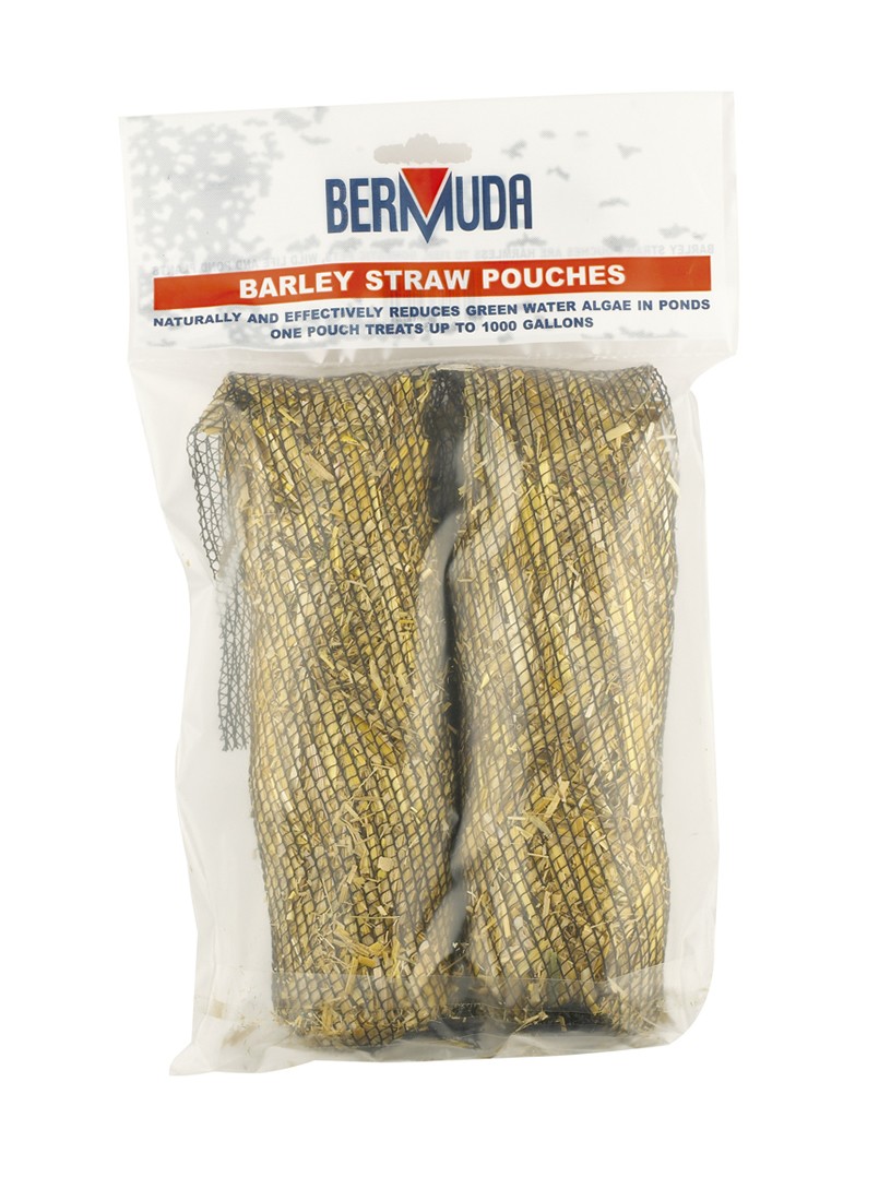 Bermuda Barley Straw Pouches Twin Pack Pond Treatment