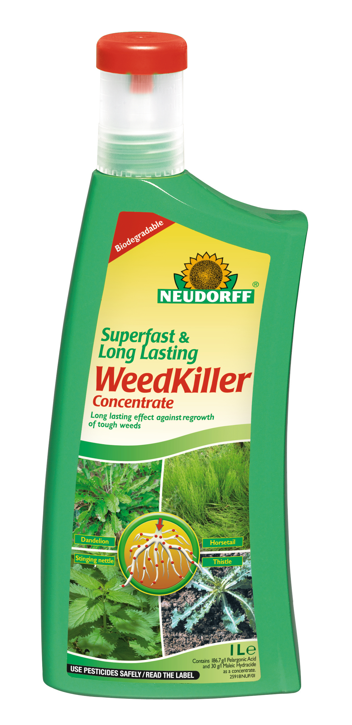 Neudorff 1L Concentrate Superfast Long Lasting Weedkiller