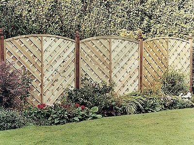 Grange Elite St Lunairs Panel 5 Panel Package Fence Panels