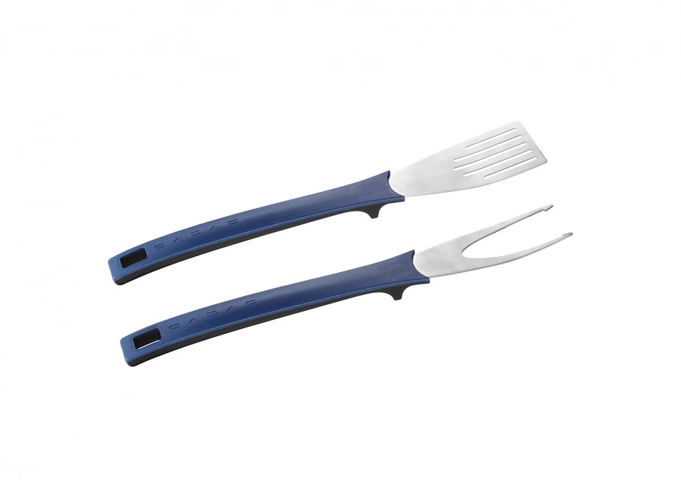 Cadac Magnetic Curved Spatula Fork Set