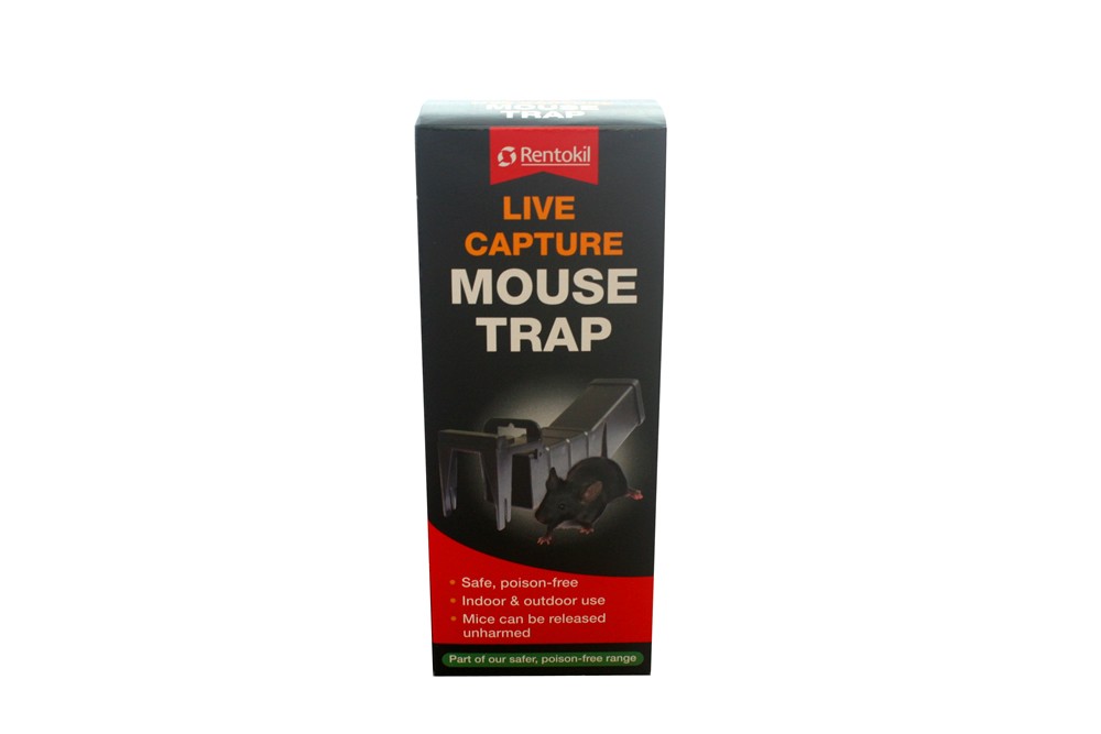 Rentokil Live Capture Mouse Traps Single