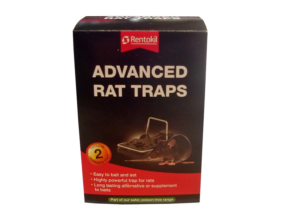 Rentokil Advanced Rat Traps Twin Pack