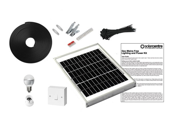 Solar Centre GEO 1 Mains Free Solar Lighting Kit