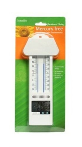 Botanico Mercury Free Digital MaxMin Thermometer