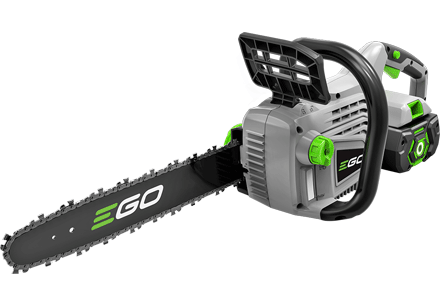 Ego CS1401E 56V Cordless Chainsaw 35cm Kit Includes 20Ah Battery Standard Charger