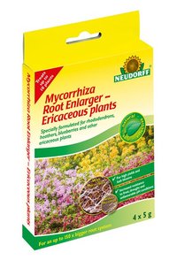 Neudorff Mycorrhiza Root Enlarger for Ericaceous Plants 4 x 5 g