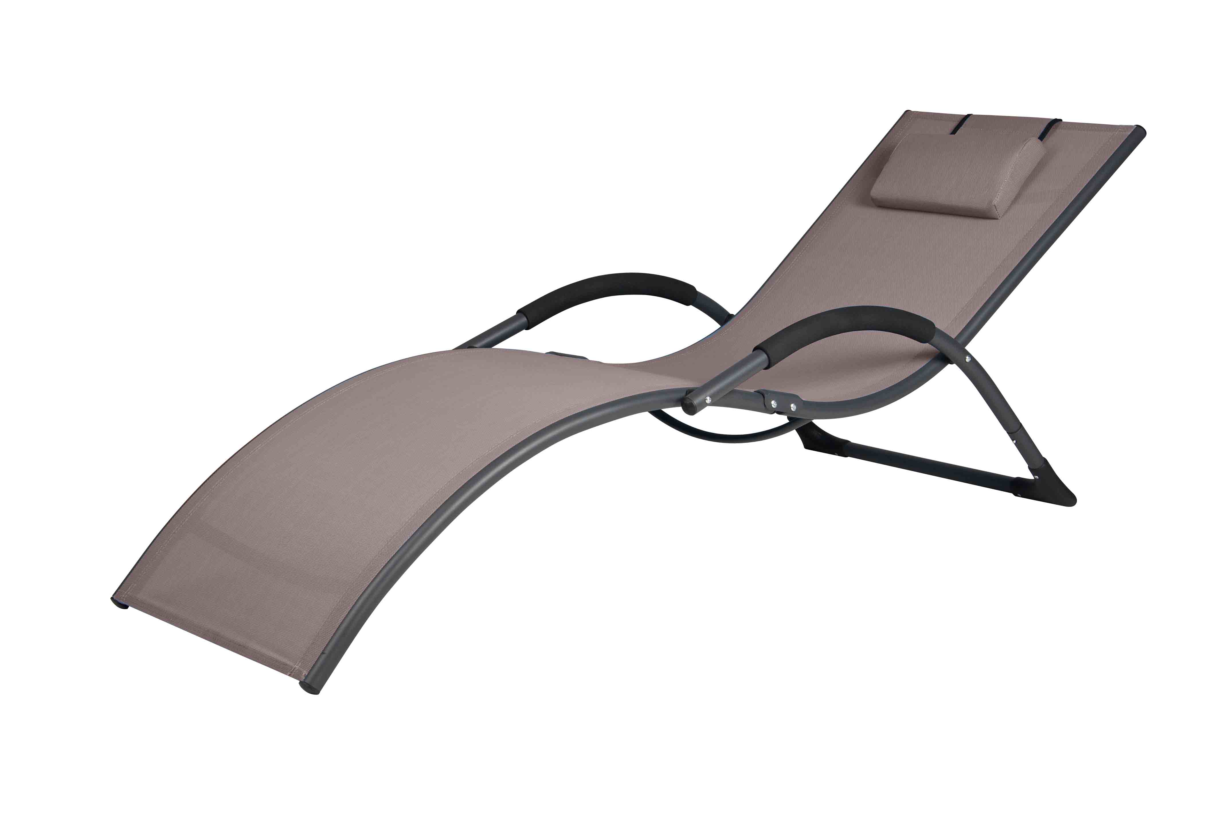 LG Outdoor Dali Sunlounger Taupe